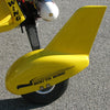 Wheel Fairings - wide, finned, painted